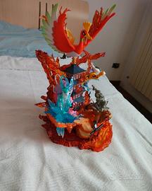statua Pokémon :Ho-Oh e i tre cani leggendari 