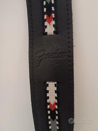 Tracolla Fender per chitarra in pelle 