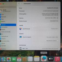 Apple MacBook PRO Sequoia 15" Intel Core i7 + SSD