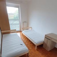 Letto completo (struttura, doghe, materasso)