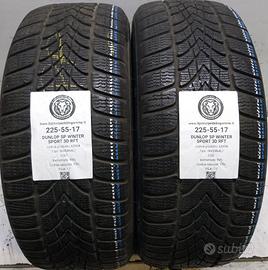 2 GOMME 225 55 17 DUNLOP A63904