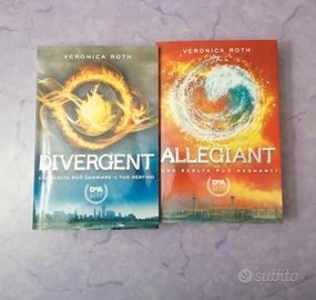 Libri "Divergent" e "Allegiant" 
