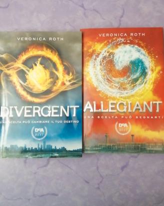 Libri "Divergent" e "Allegiant" 