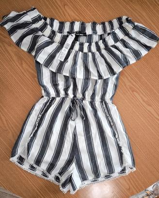 Tuta corta con pantaloncino NUOVA XS Tally Weijl
