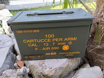 Cassetta ermetica in metallo Esercito Italiano 