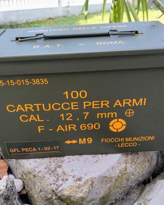 Cassetta ermetica in metallo Esercito Italiano 