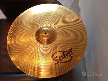 Piatti Solar by Sabian, Crash e Ride