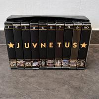 collezione 10 VHS videocassette squadra Juventus 