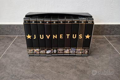 collezione 10 VHS videocassette squadra Juventus 