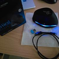 mouse verticale ricaricabile con led