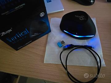 mouse verticale ricaricabile con led