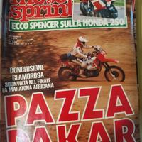 Rivista MOTOSPRINT numero 4 del 1985