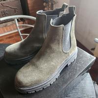 stivaletto donna in camoscio