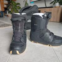 Scarponi Snowboard Salomon taglia 44