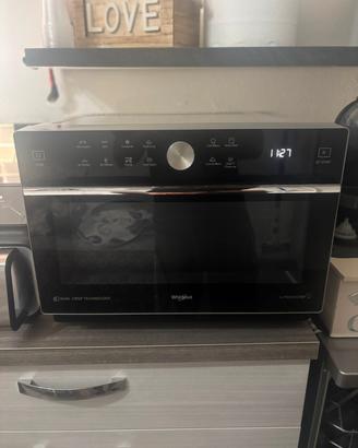 microonde Whirlpool 6 senso dualcrisp supreme chef