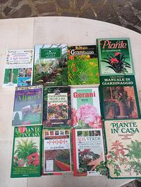 lotto libri giardinaggio