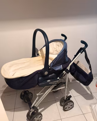 passeggino e culla abbinata