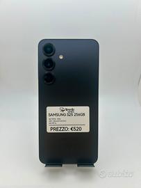 Samsung S25 256GB nero usato garanzia 