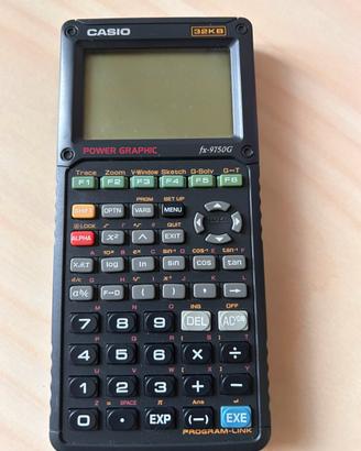 Calcolatrice  casio FX 9750G