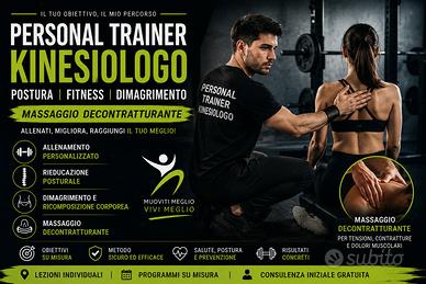 Personal Trainer-Postura-Massaggio-fitness-Dieta