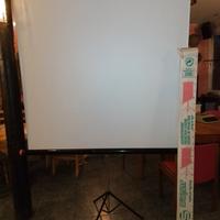 schermo avvolgibile da proiezione