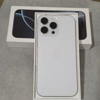 iPhone 16 pro max 256GB silver batteria 98%