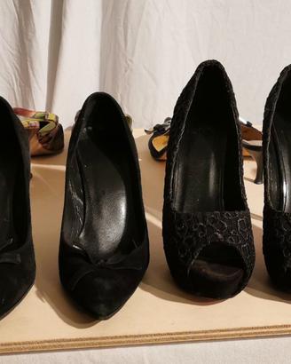 Scarpe da donna 7paia n°39 + 1 paio n° 38