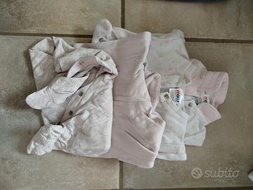 tutine neonata taglia 1 mese 