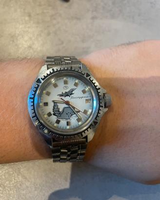 Orologio vintage “Komandirskie” (URSS), meccanico