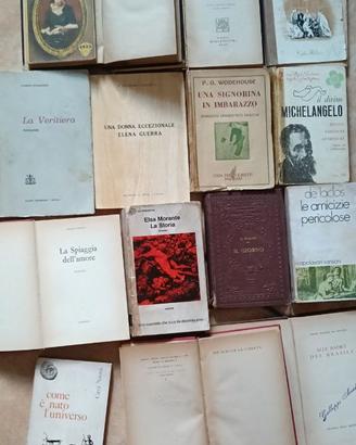 Lotto libri vintage morante parini Michelangelo
