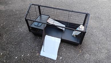 Gabbia conigli e porcellini d'india