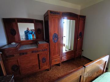 Camera da letto vintage