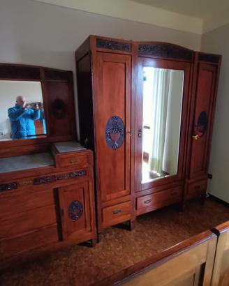 Camera da letto vintage