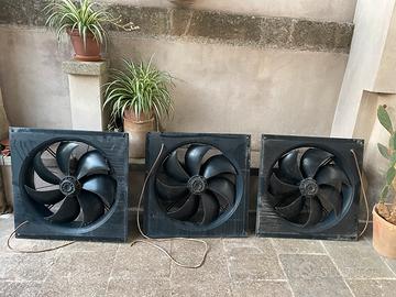 3 ventilatori diametro 630 mm a 7 pale