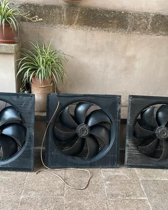 3 ventilatori diametro 630 mm a 7 pale