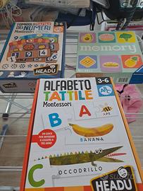 Giochi Headu Montessori 3-6 anni