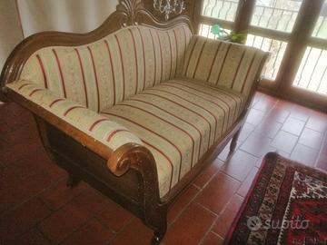 Divanetto 2 posti stile impero
