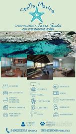 TORRE SUDA - Ampia casa vacanze FRONTE MARE