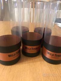 Set 5 bicchieri Wild Turkey Bourbon