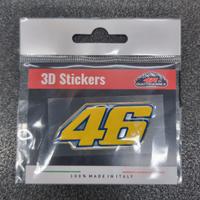 TRIMBOLIMOTO ADESIVO 3D STICKERS "46" QR - 485
