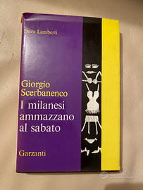 Libro Scerbanenco con dedica autore