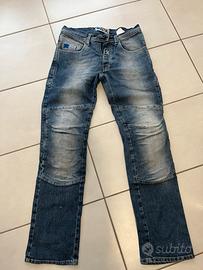 Jeans moto PMJ uomo con protezioni taglia 46