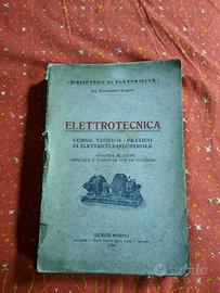 Libro di Elettrotecnica del 1924