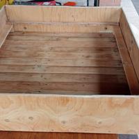Cuccia parto per cani in legno