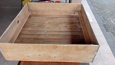 Cuccia parto per cani in legno