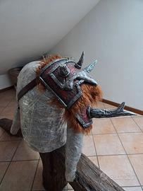 Spallaccio Orco artigianale per cosplay, ispirato