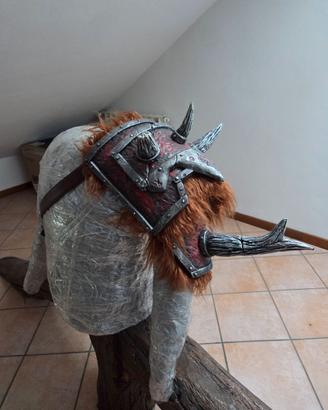 Spallaccio Orco artigianale per cosplay, ispirato