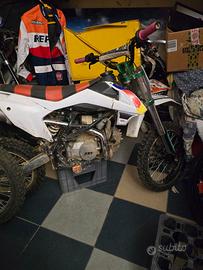pit bike 125 + 50 2 tempi