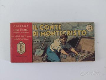 Fumetto vintage IL CONTE DI MONTECRISTO. Albo n.23