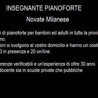 Insegnante pianoforte Novate Milanese